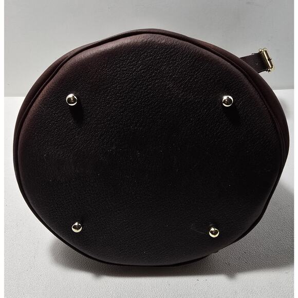 Vintage Gokey Orvis Waxed Leather Field Bag Drawstring Heavy Leather - Picture 9 of 11